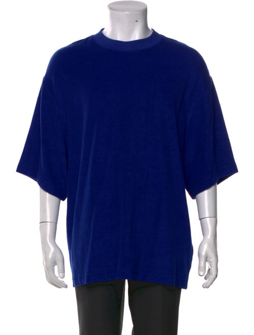 Burberry Crew Neck Three-Quarter Sleeve T-Shirt