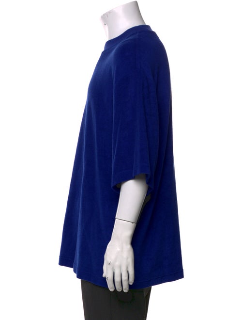 Burberry Crew Neck Three-Quarter Sleeve T-Shirt