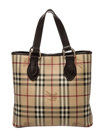 Burberry Haymarket Check Tote