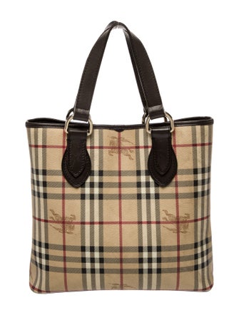Burberry Haymarket Check Tote