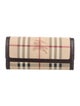 Burberry Printed Continental Wallet