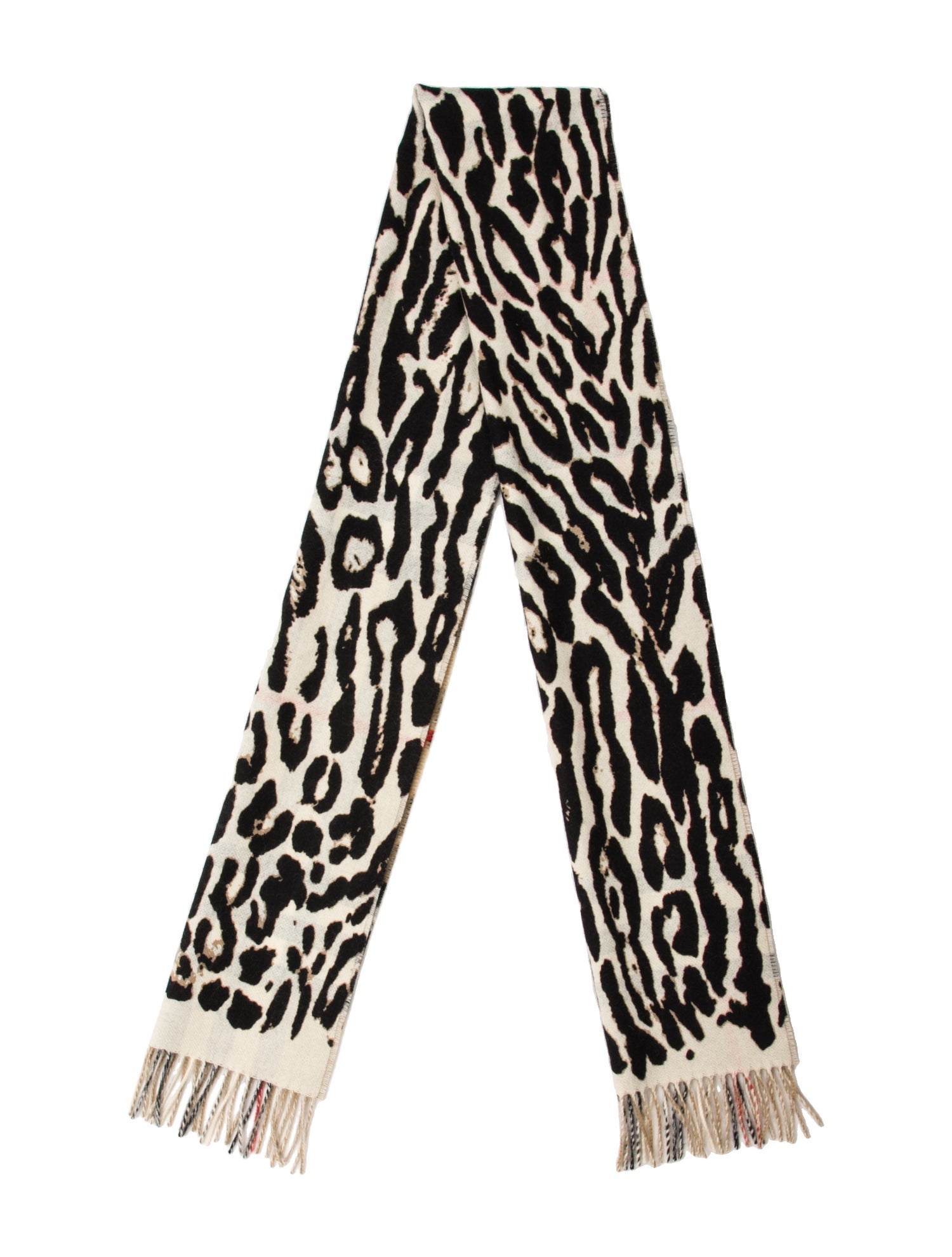 Burberry Cashmere House Check Pattern Scarf w/ Tags