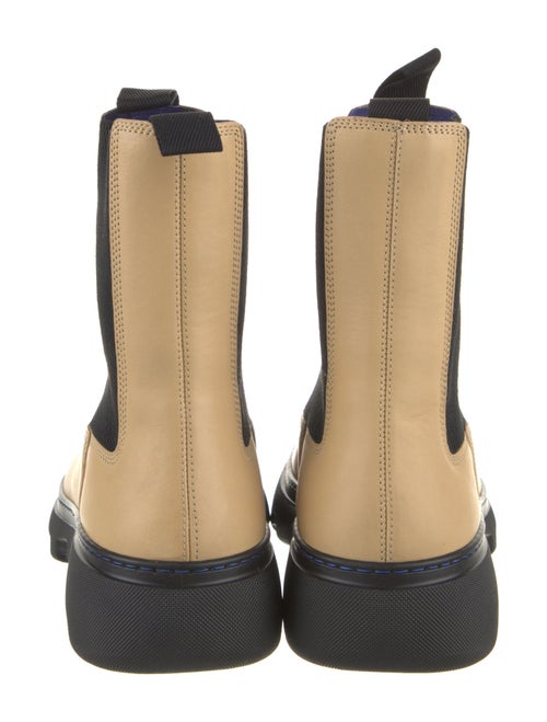 Burberry Leather Chelsea Boots