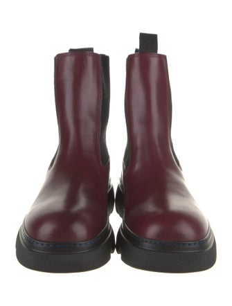 Burberry Leather Chelsea Boots