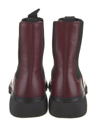 Burberry Leather Chelsea Boots