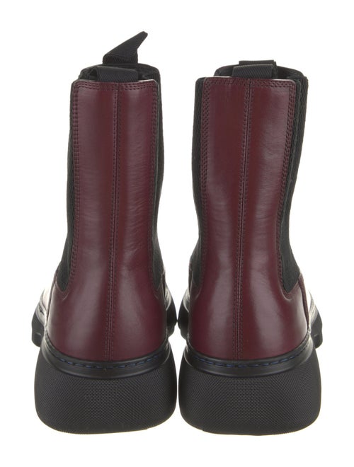 Burberry Leather Chelsea Boots