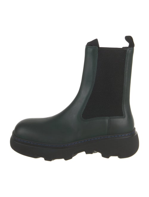 Burberry Leather Chelsea Boots