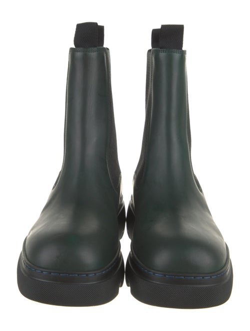 Burberry Leather Chelsea Boots