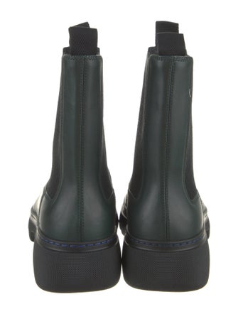 Burberry Leather Chelsea Boots