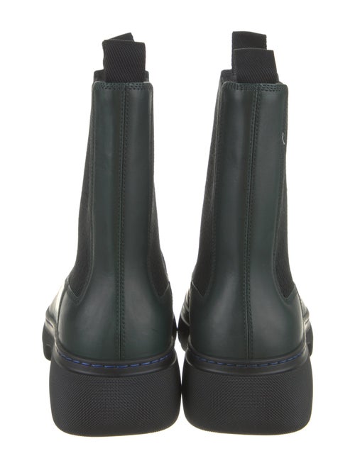 Burberry Leather Chelsea Boots