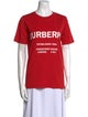Burberry Graphic Print Crew Neck T-Shirt