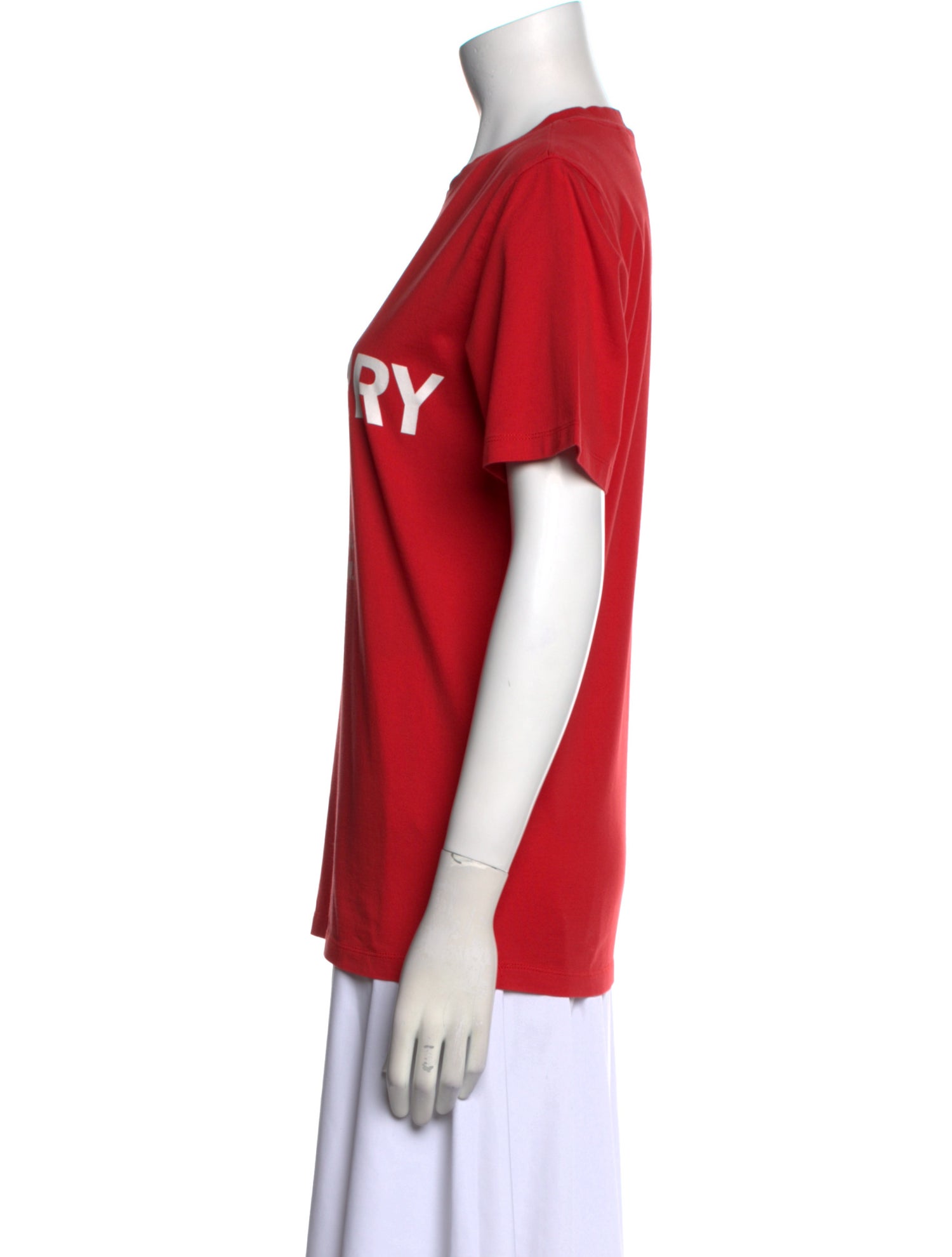 Burberry Graphic Print Crew Neck T-Shirt