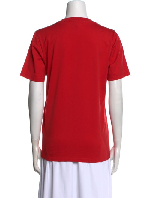 Burberry Graphic Print Crew Neck T-Shirt