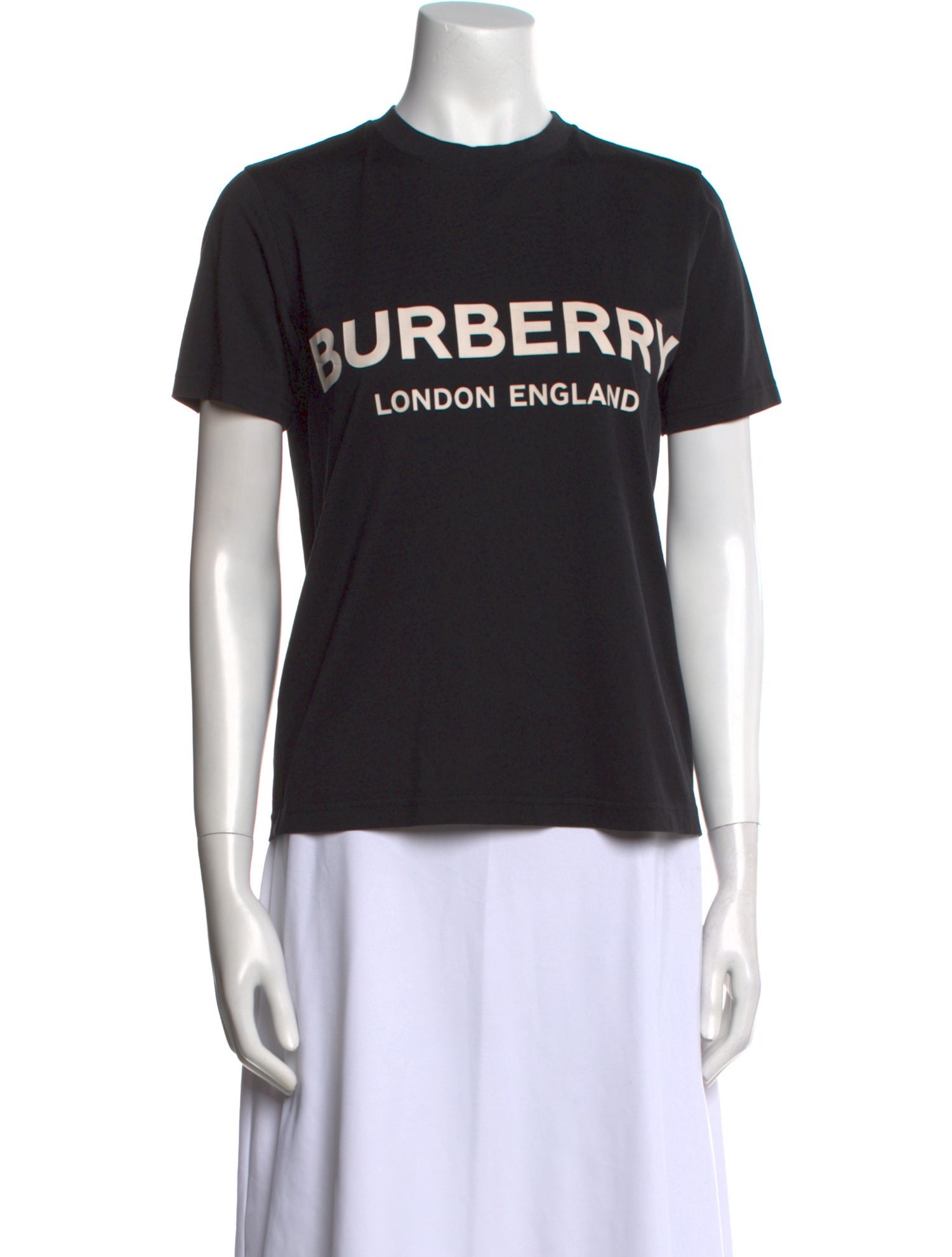 Burberry Graphic Print Crew Neck T-Shirt