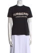 Burberry Graphic Print Crew Neck T-Shirt