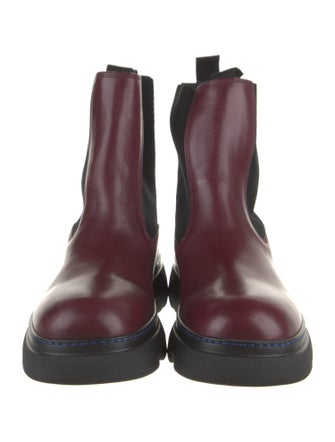 Burberry Leather Chelsea Boots