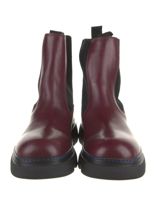 Burberry Leather Chelsea Boots