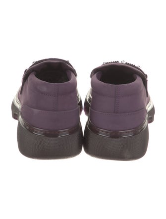 Burberry Suede Loafers