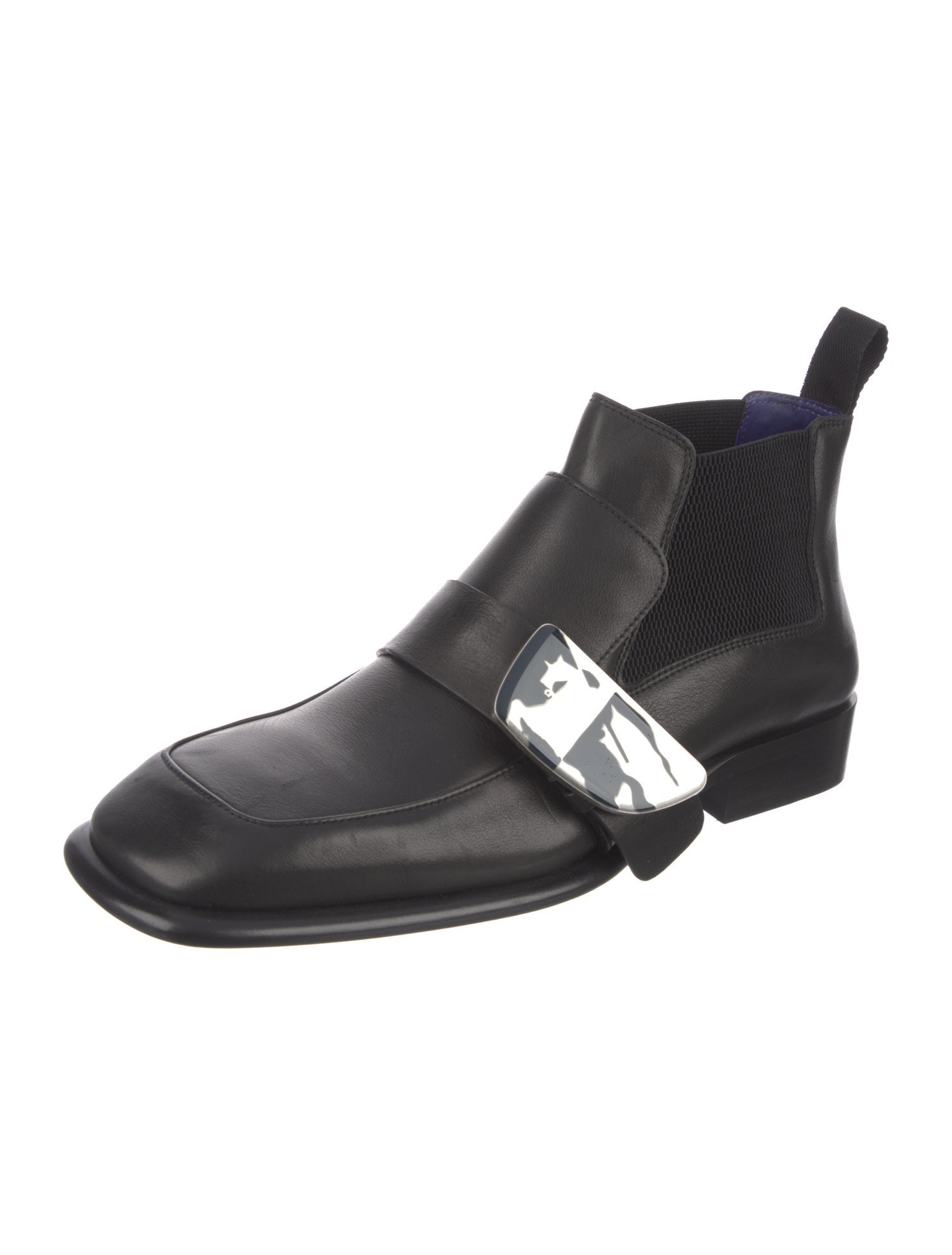 Burberry Leather Chelsea Boots