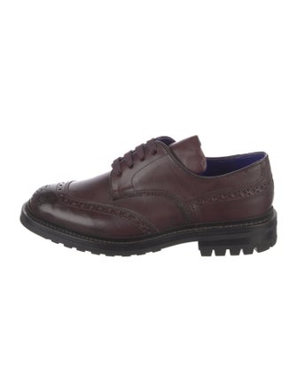 Burberry Leather Lasercut Accents Brogues