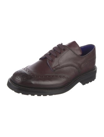 Burberry Leather Lasercut Accents Brogues