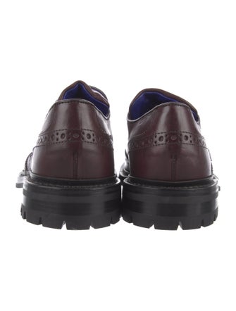 Burberry Leather Lasercut Accents Brogues