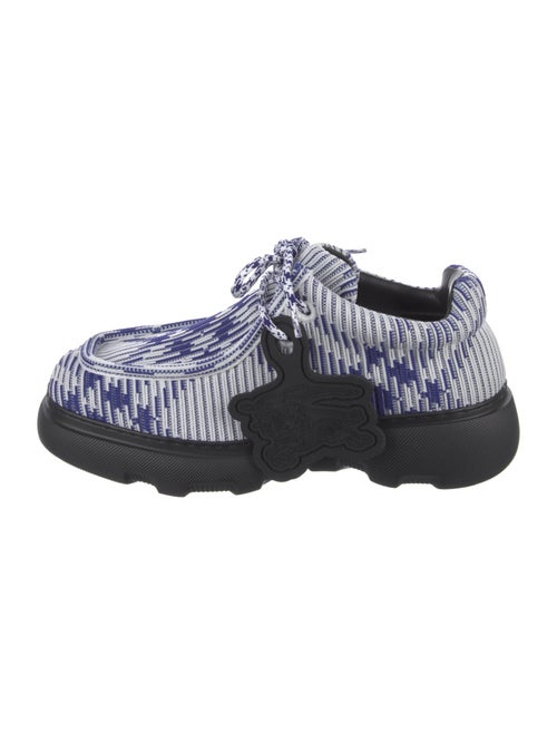 Burberry Printed Lace-Up Boots