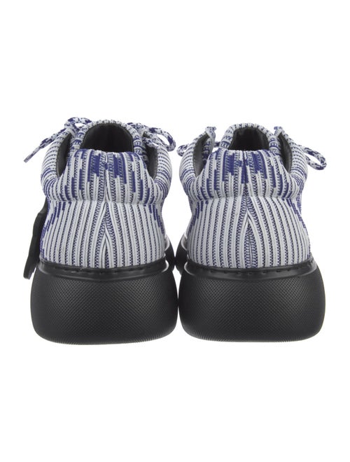 Burberry Printed Lace-Up Boots