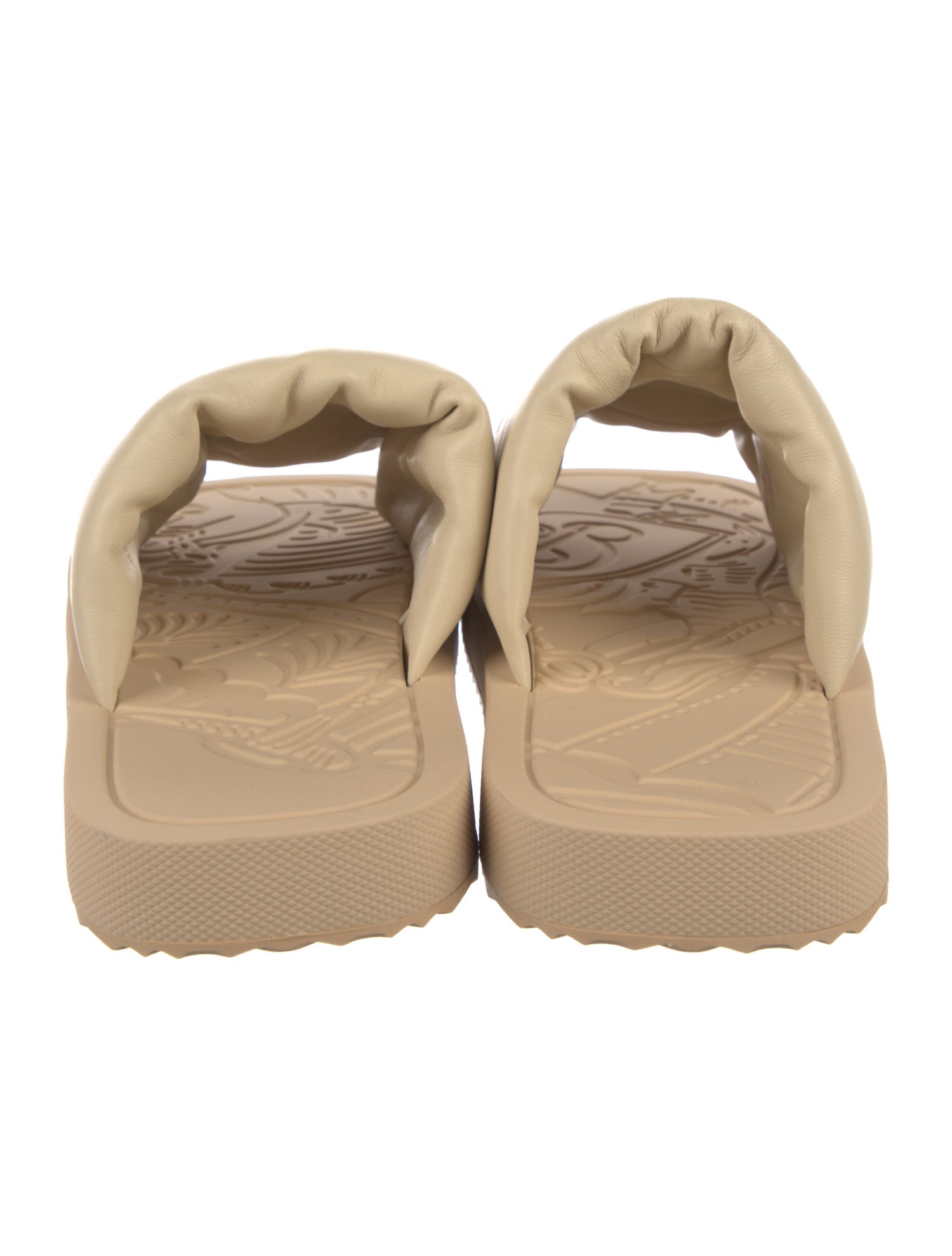 Burberry Leather Slides