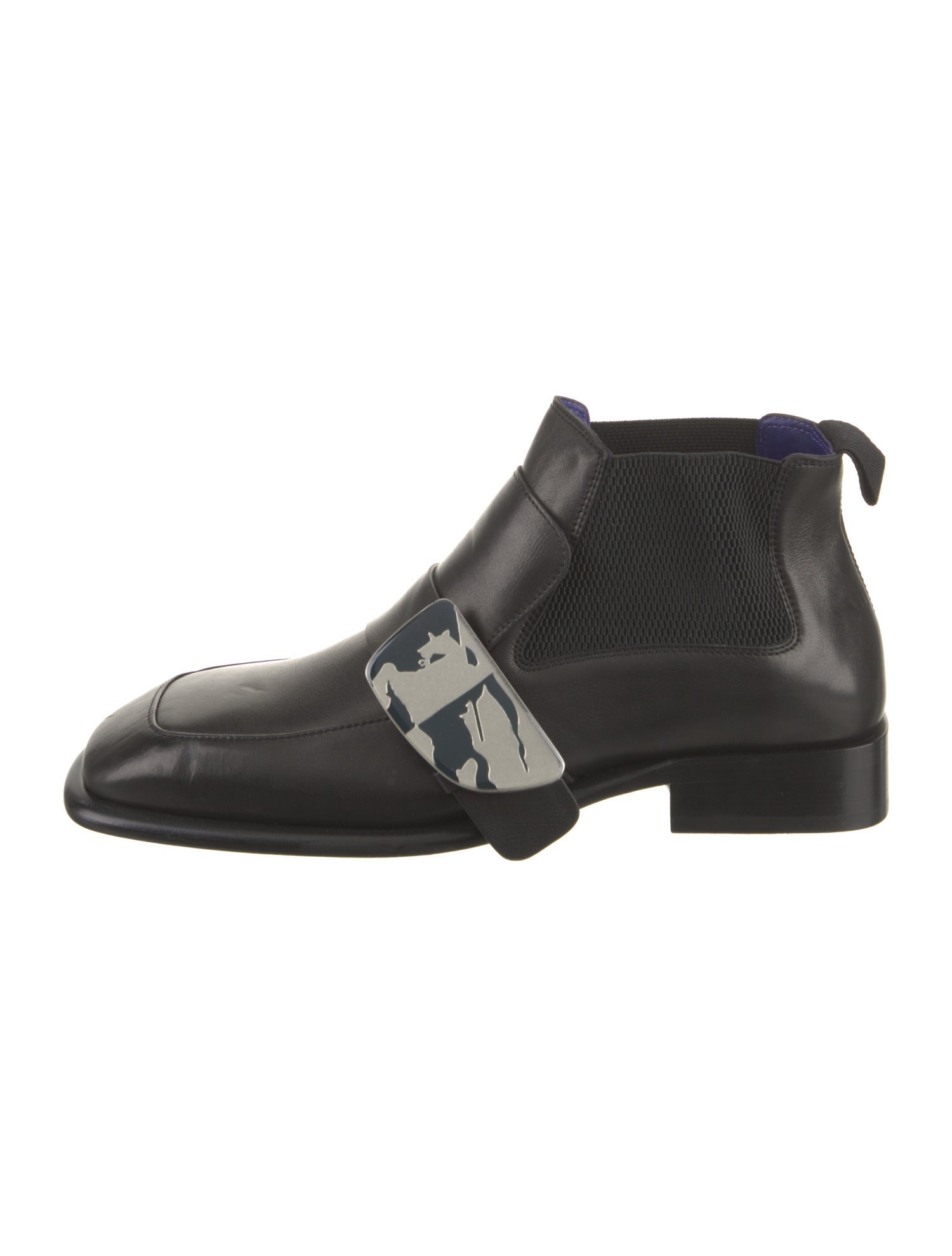 Burberry Leather Chelsea Boots