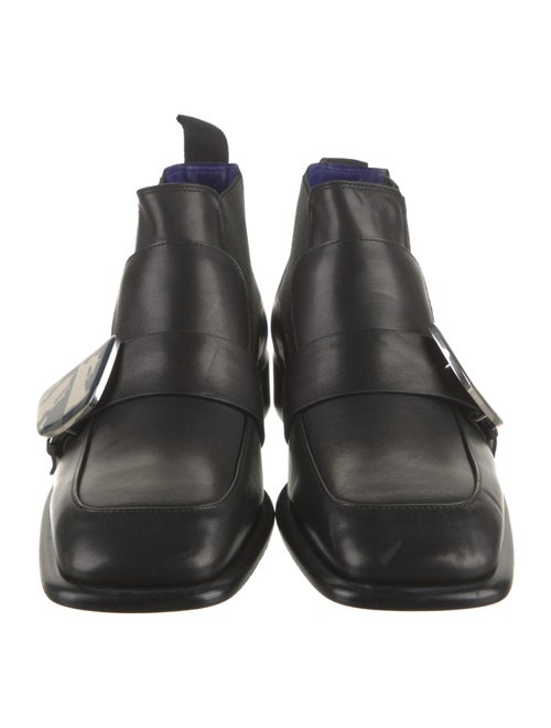 Burberry Leather Chelsea Boots