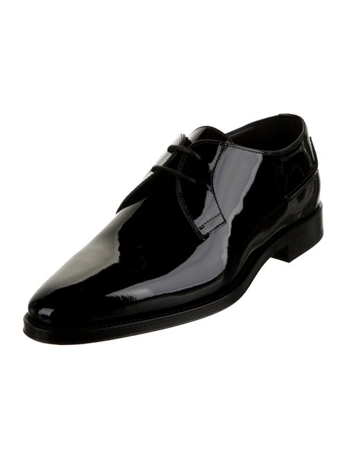 Burberry Patent Leather Derby Shoes