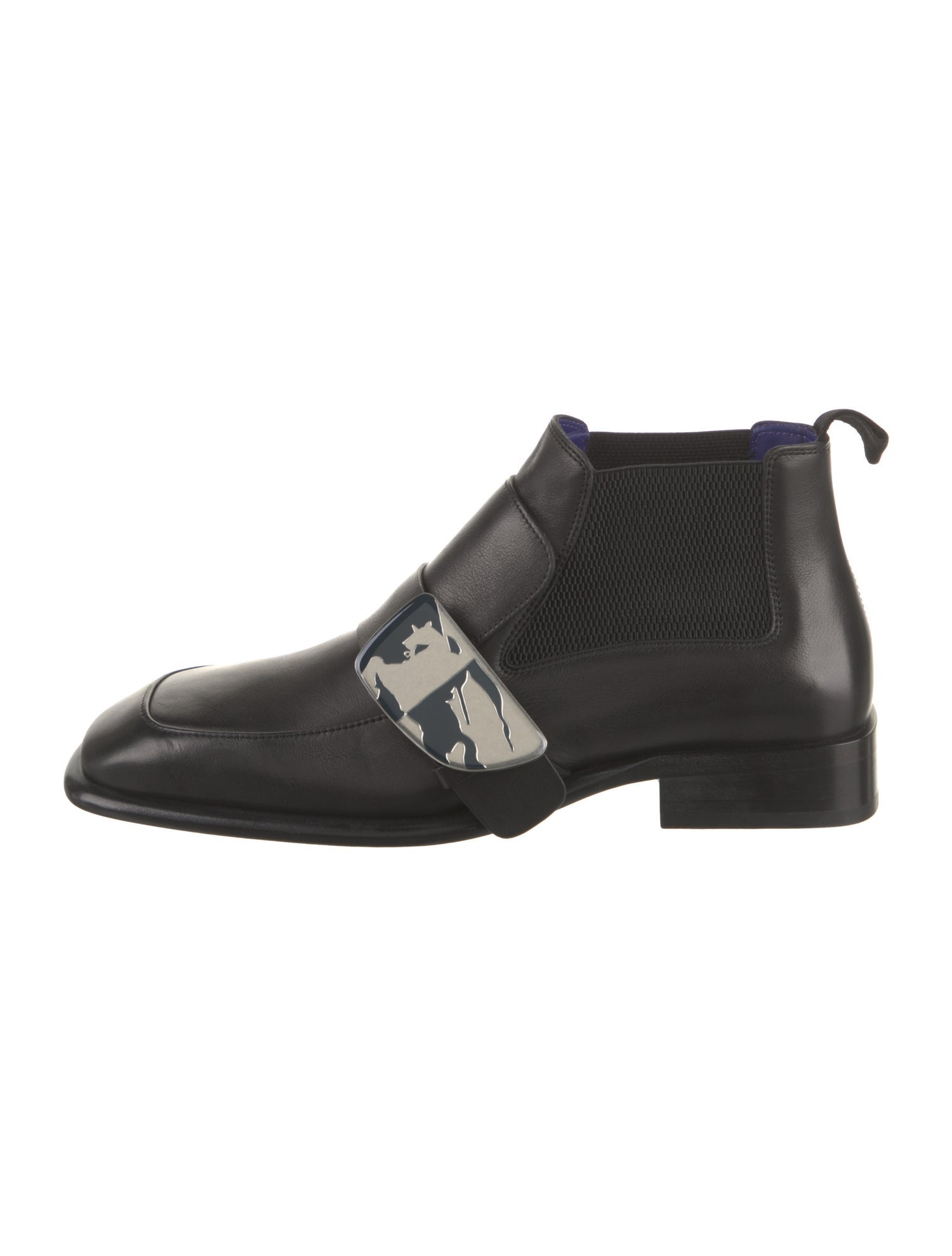 Burberry Leather Chelsea Boots