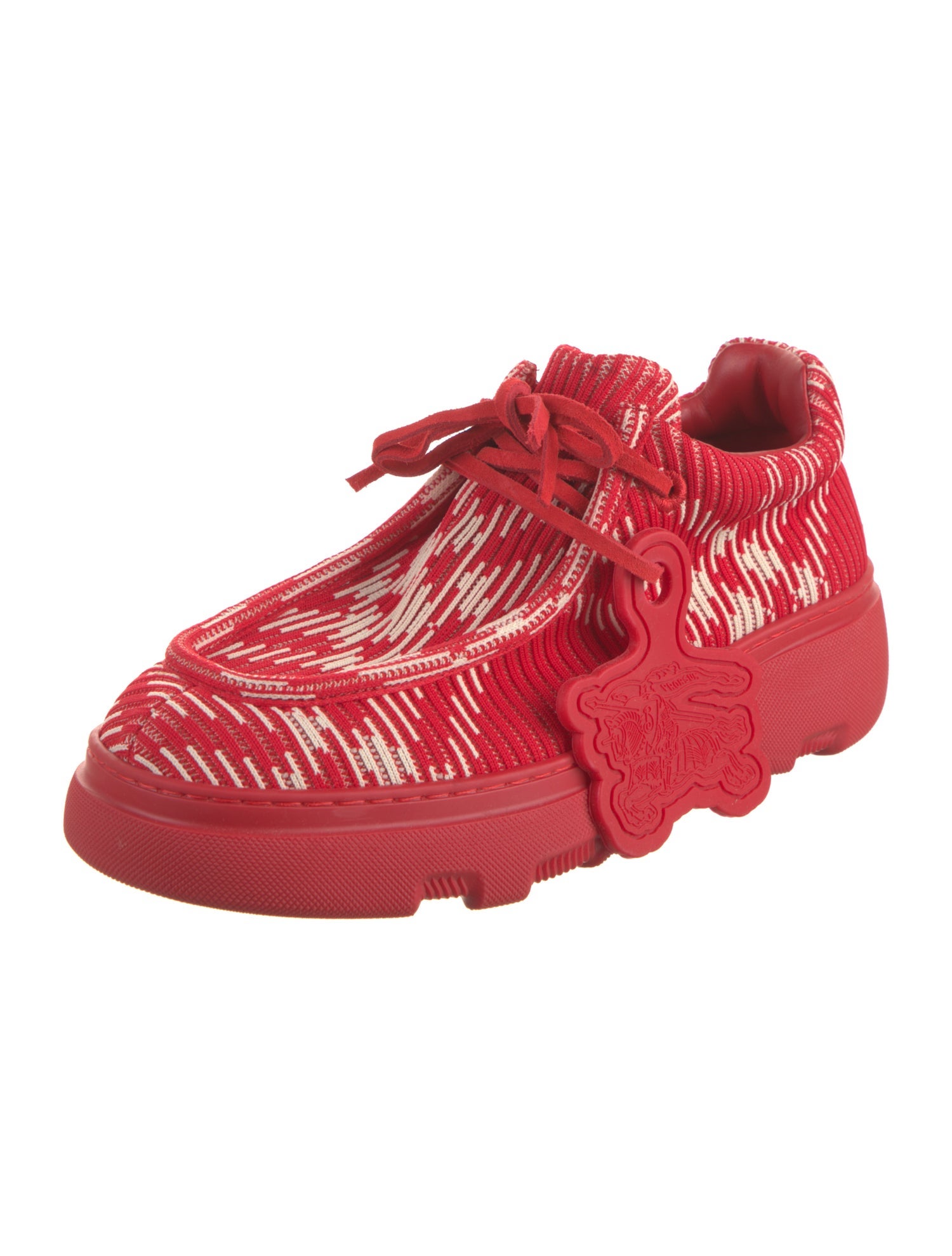 Burberry Leather Lace-Up Boots