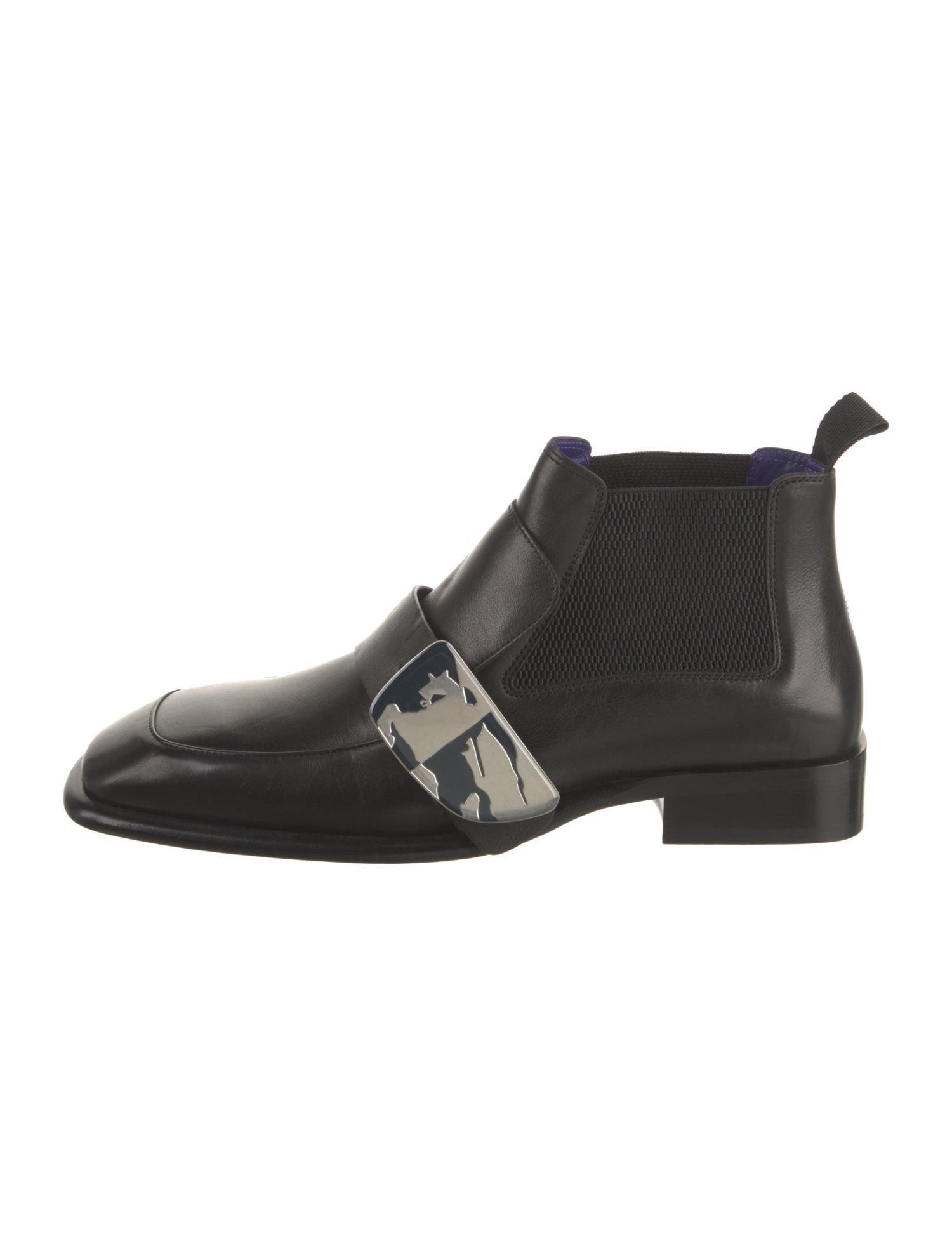 Burberry Leather Chelsea Boots