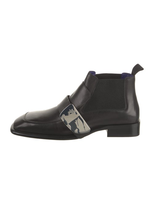 Burberry Leather Chelsea Boots