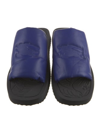Burberry Leather Slides