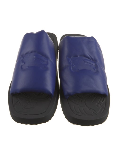 Burberry Leather Slides