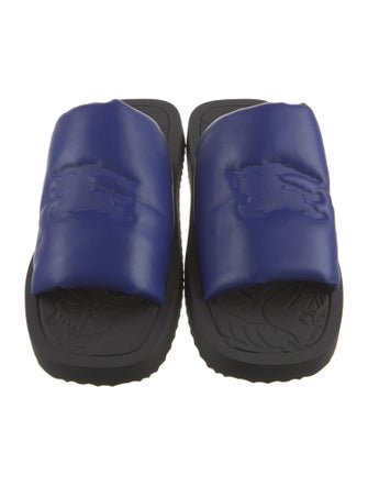 Burberry Leather Slides