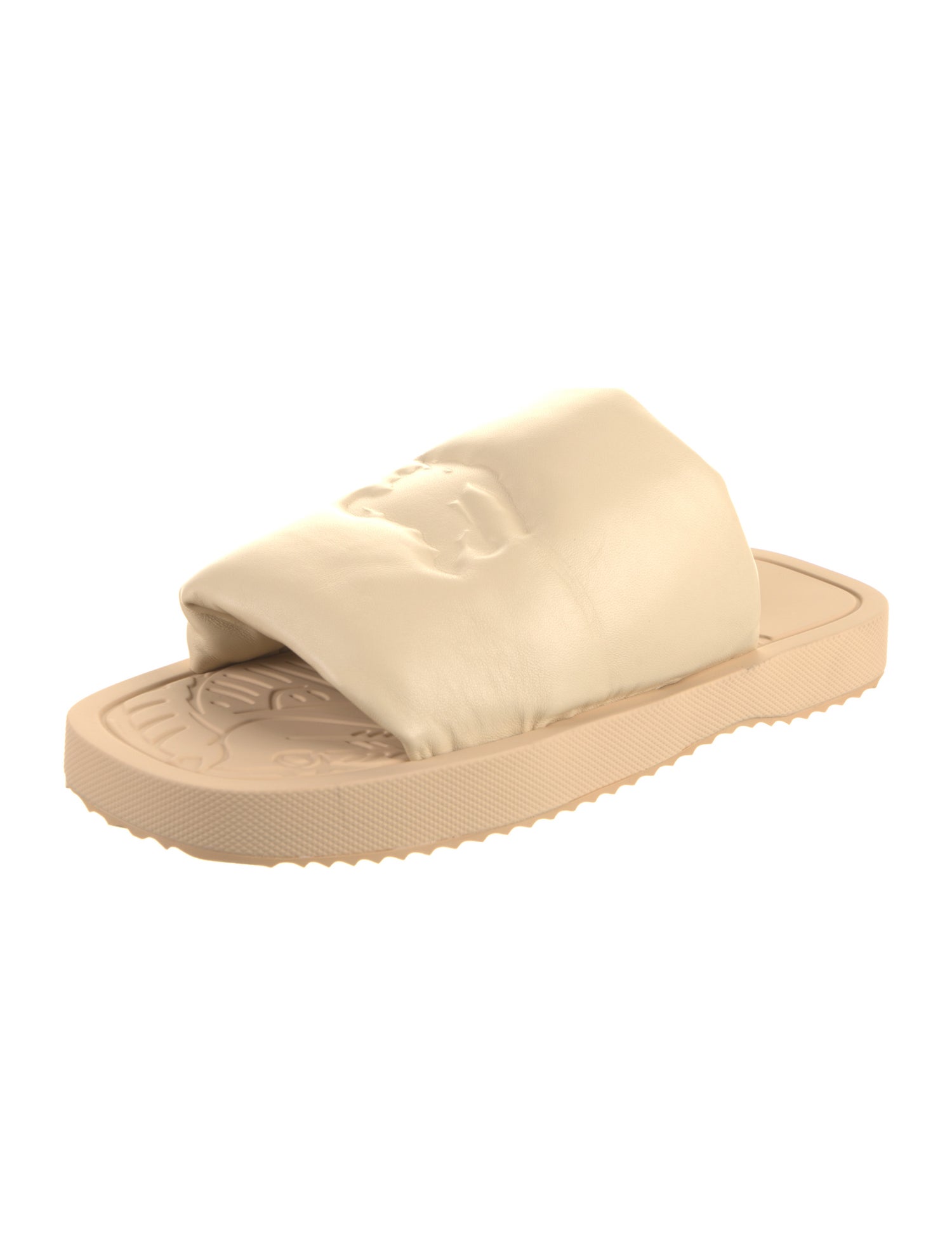 Burberry Leather Slides