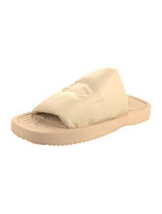 Burberry Leather Slides