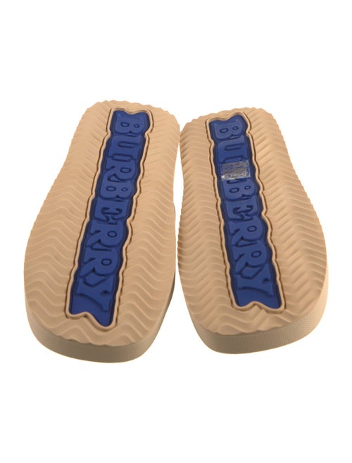 Burberry Leather Slides