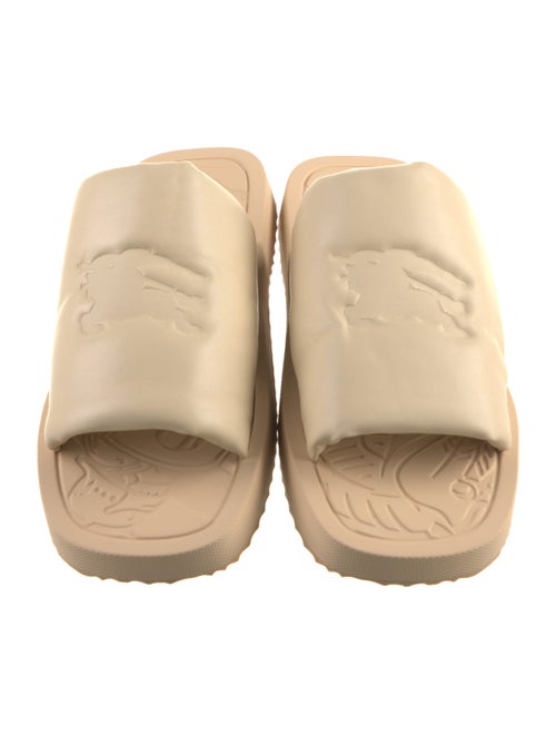Burberry Leather Slides