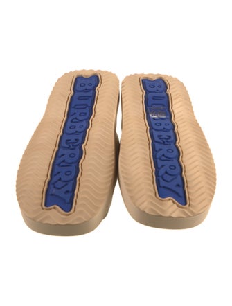 Burberry Leather Slides
