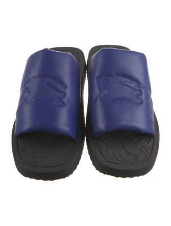 Burberry Leather Slides