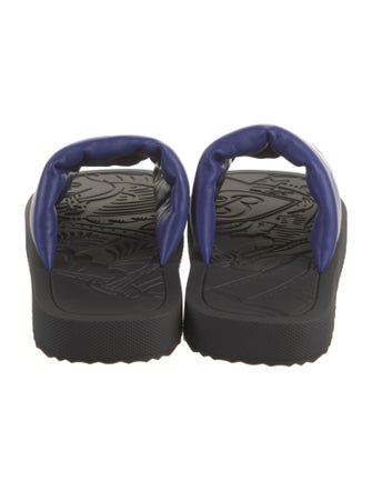 Burberry Leather Slides