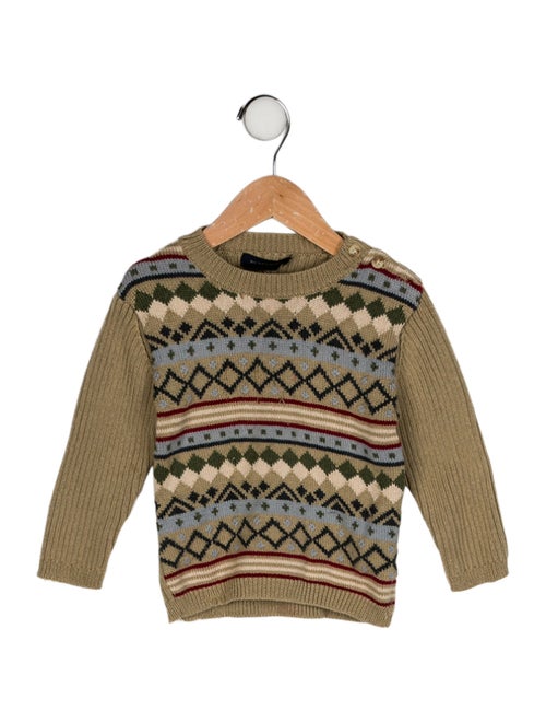 Burberry Printed Crewneck Sweater