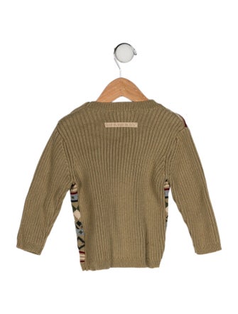 Burberry Printed Crewneck Sweater