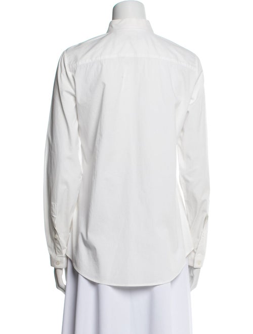 Burberry London Long Sleeve Button-Up Top