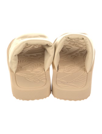 Burberry Leather Slides